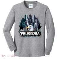 Cool Philadelphia Football Eagles Kids Long Sleeve Shirt thumb 0