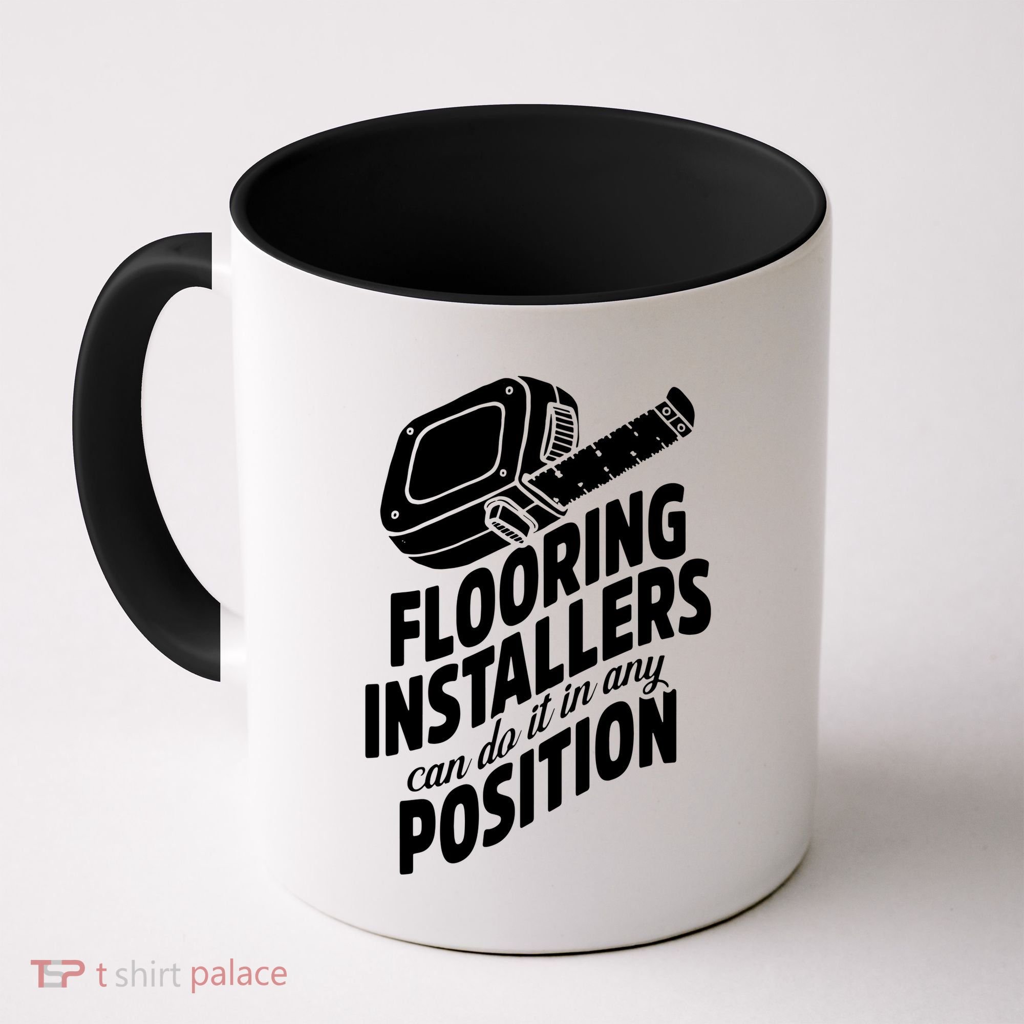Contractor Position Floor Installation Coffee Mug