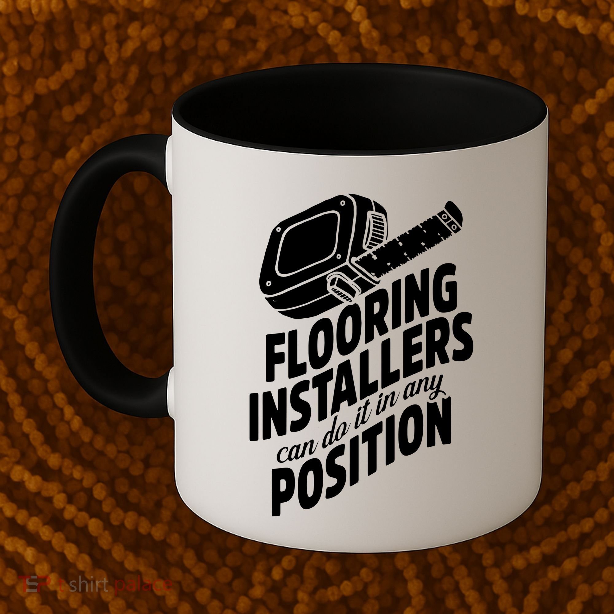 Contractor Position Floor Installation Coffee Mug