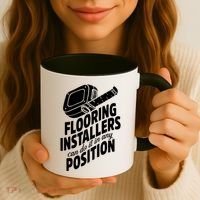 Contractor Position Floor Installation Coffee Mug thumb 3
