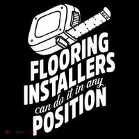 Contractor Position Floor Installation Women's Hoodie thumb 2