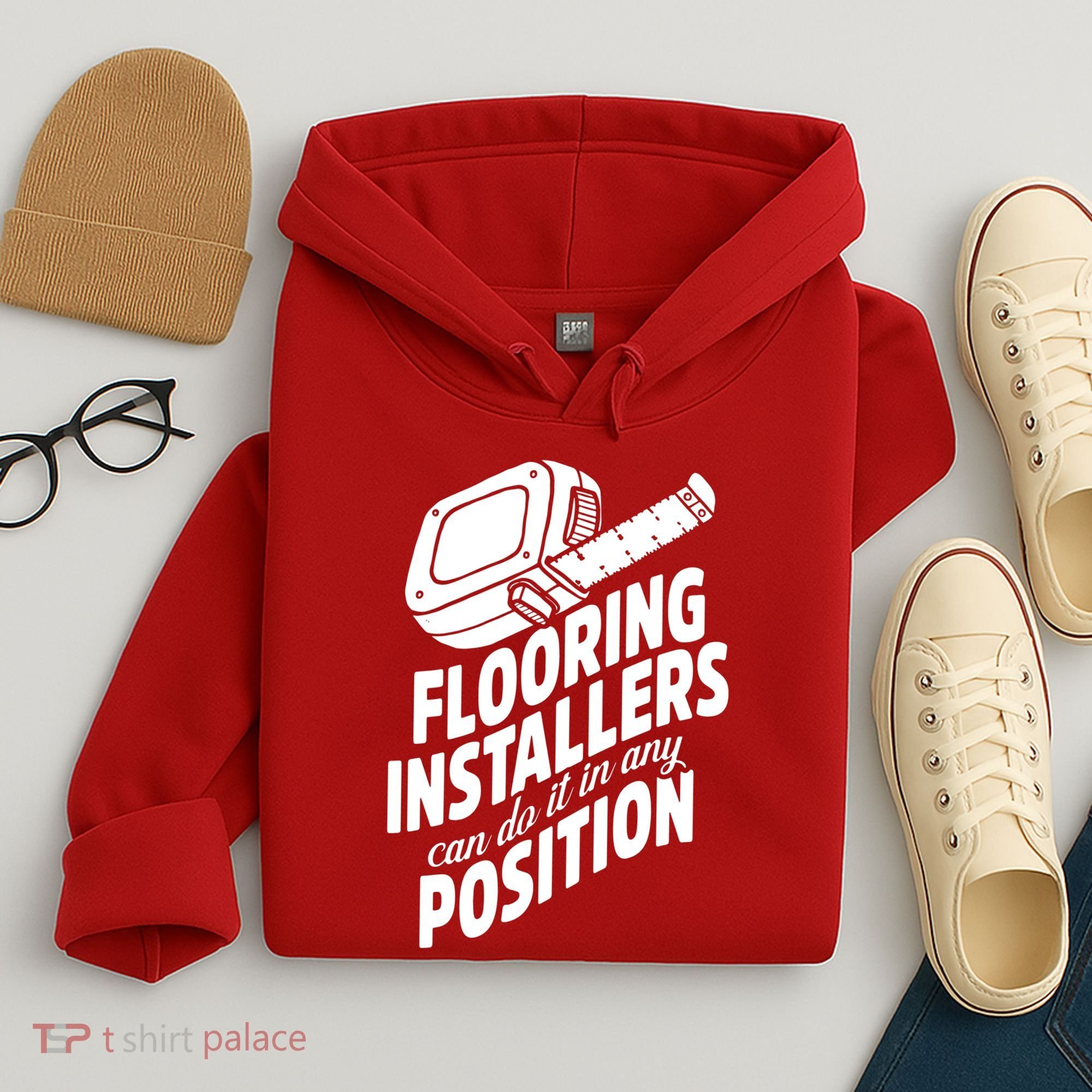 Contractor Position Floor Installation Hoodie