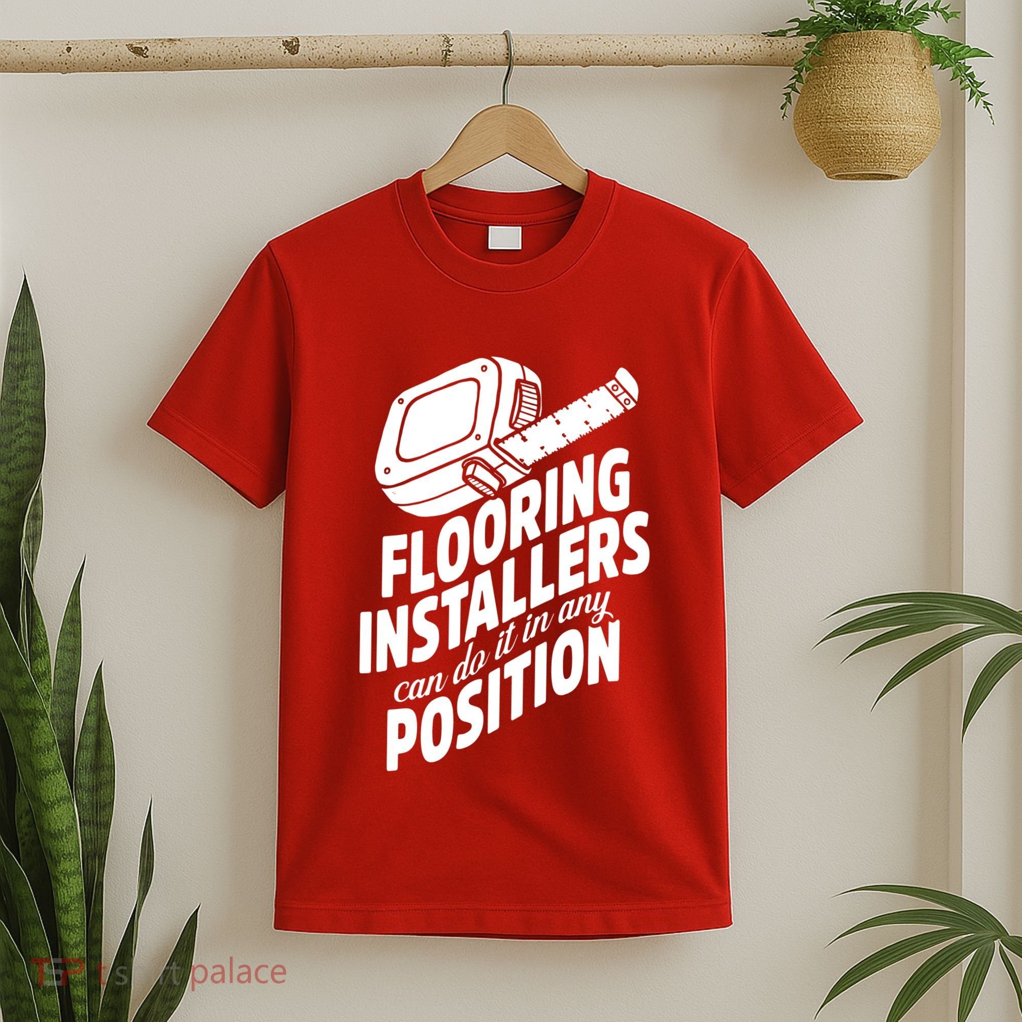 Contractor Position Floor Installation T-Shirt