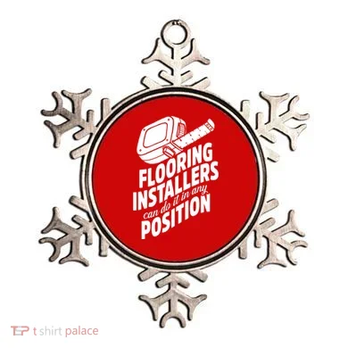 Contractor Position Floor Installation Ornament