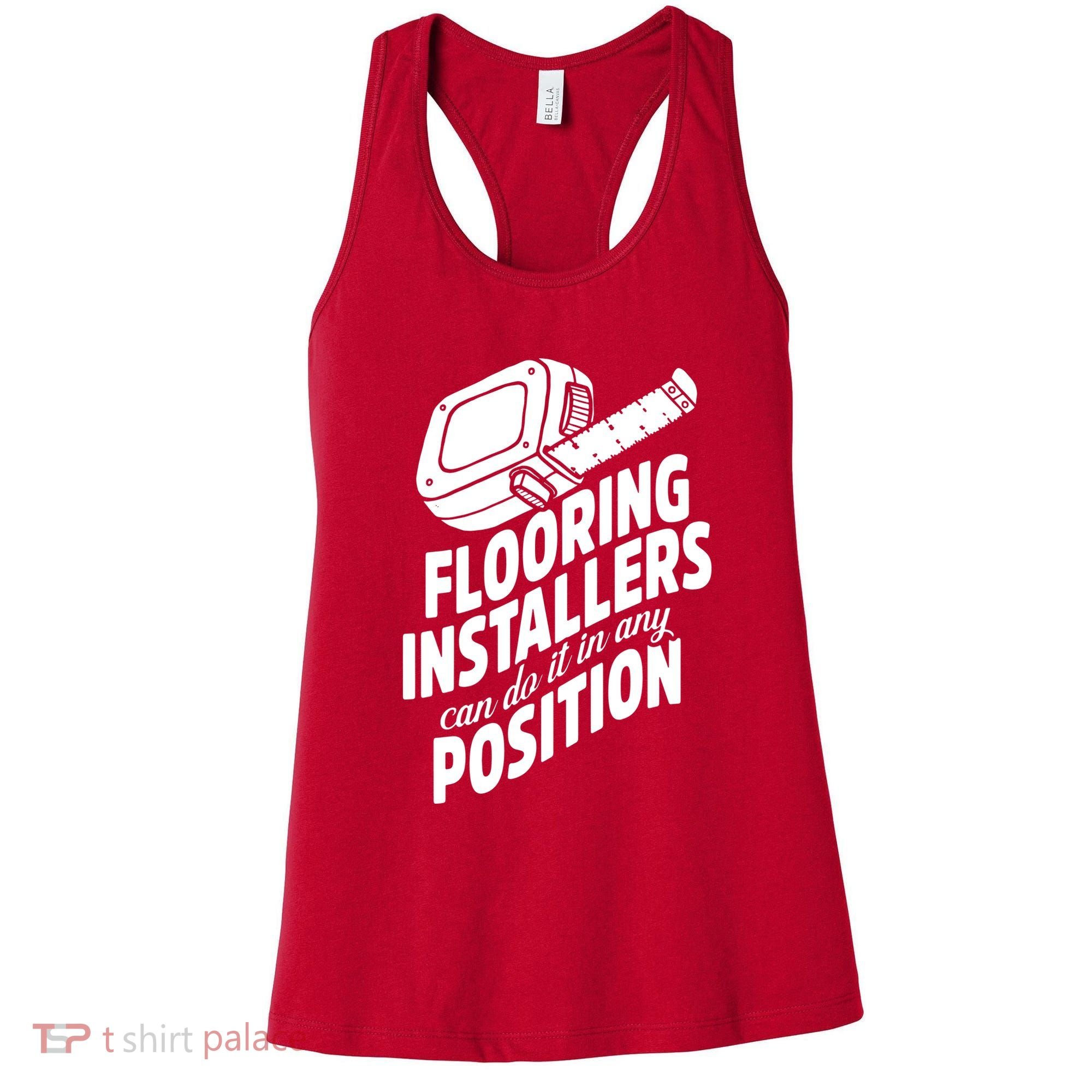 Contractor Position Floor Installation Women's Tank Top