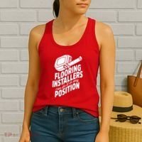 Contractor Position Floor Installation Women's Tank Top thumb 2