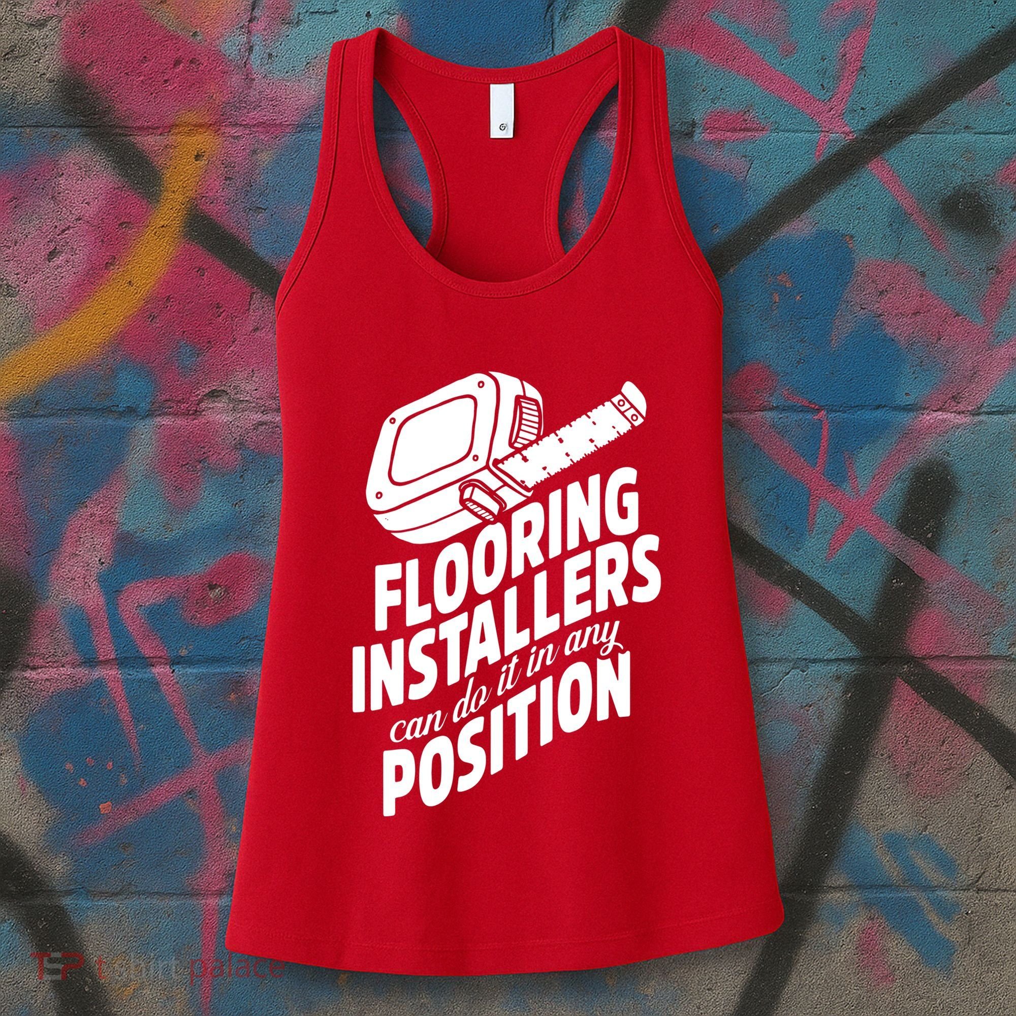 Contractor Position Floor Installation Women's Tank Top