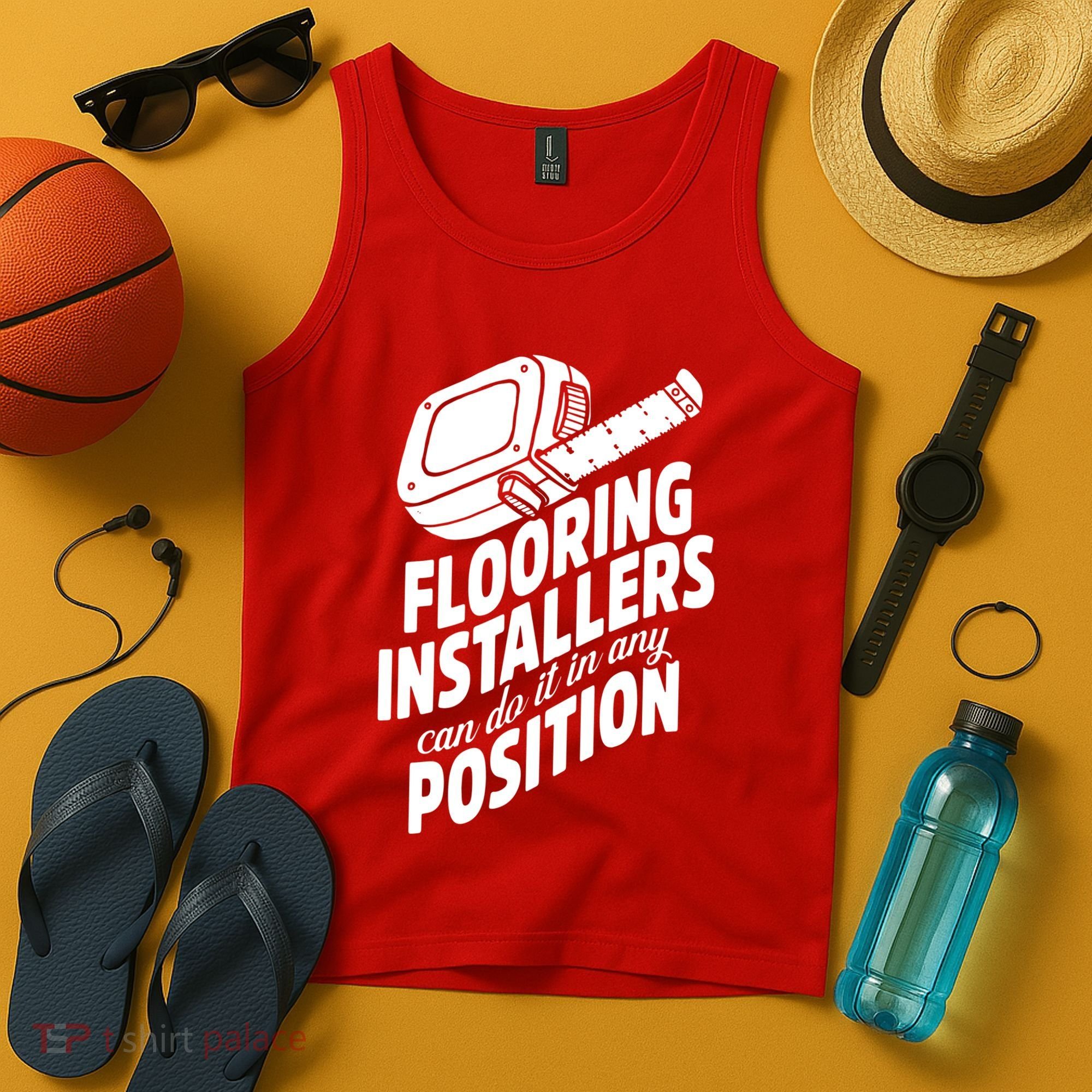 Contractor Position Floor Installation Tank Top