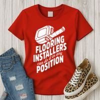 Contractor Position Floor Installation Women's T-Shirt thumb 3