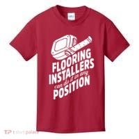 Contractor Position Floor Installation Kids T-Shirt thumb 0