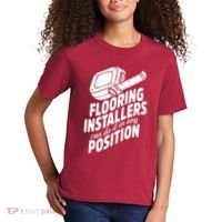 Contractor Position Floor Installation Kids T-Shirt thumb 2