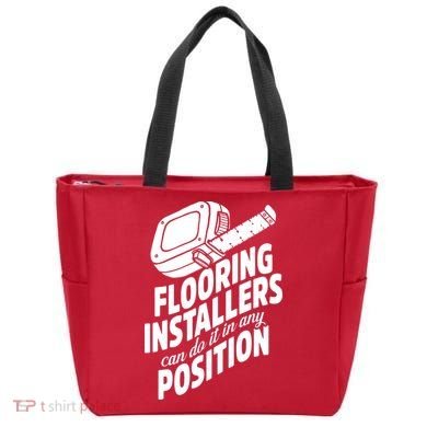 Contractor Position Floor Installation Tote Bag