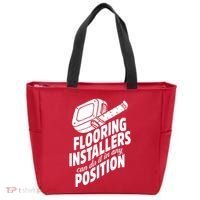Contractor Position Floor Installation Tote Bag thumb 0