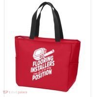 Contractor Position Floor Installation Tote Bag thumb 3