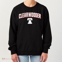 Clearwooder Philly Funny Baseball Tee Clearwater FL Spring Women's Sweatshirt thumb 0