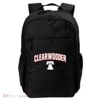 Clearwooder Philly Funny Baseball Tee Clearwater FL Spring Backpack thumb 0