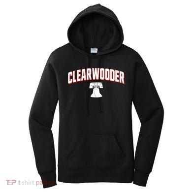 Clearwooder Philly Funny Baseball Tee Clearwater FL Spring Women's Hoodie