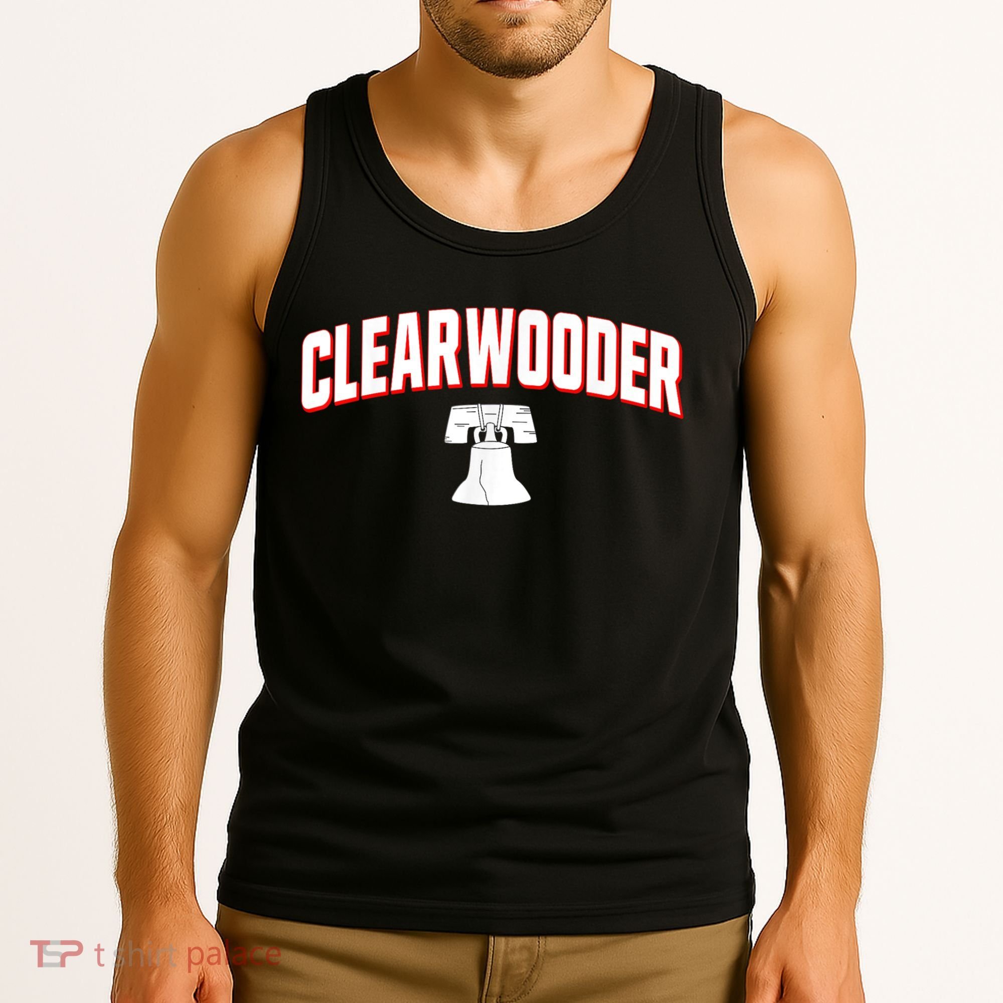 Clearwooder Philly Funny Baseball Tee Clearwater FL Spring Tank Top