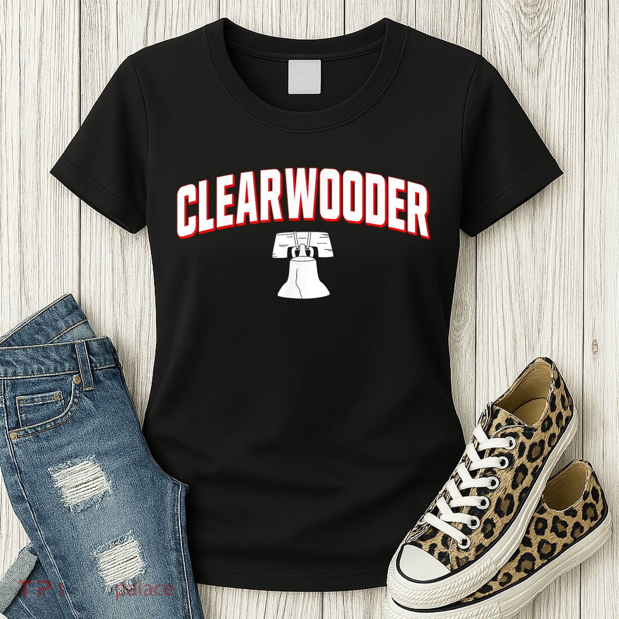 Clearwooder Philly Funny Baseball Tee Clearwater FL Spring Women's T-Shirt