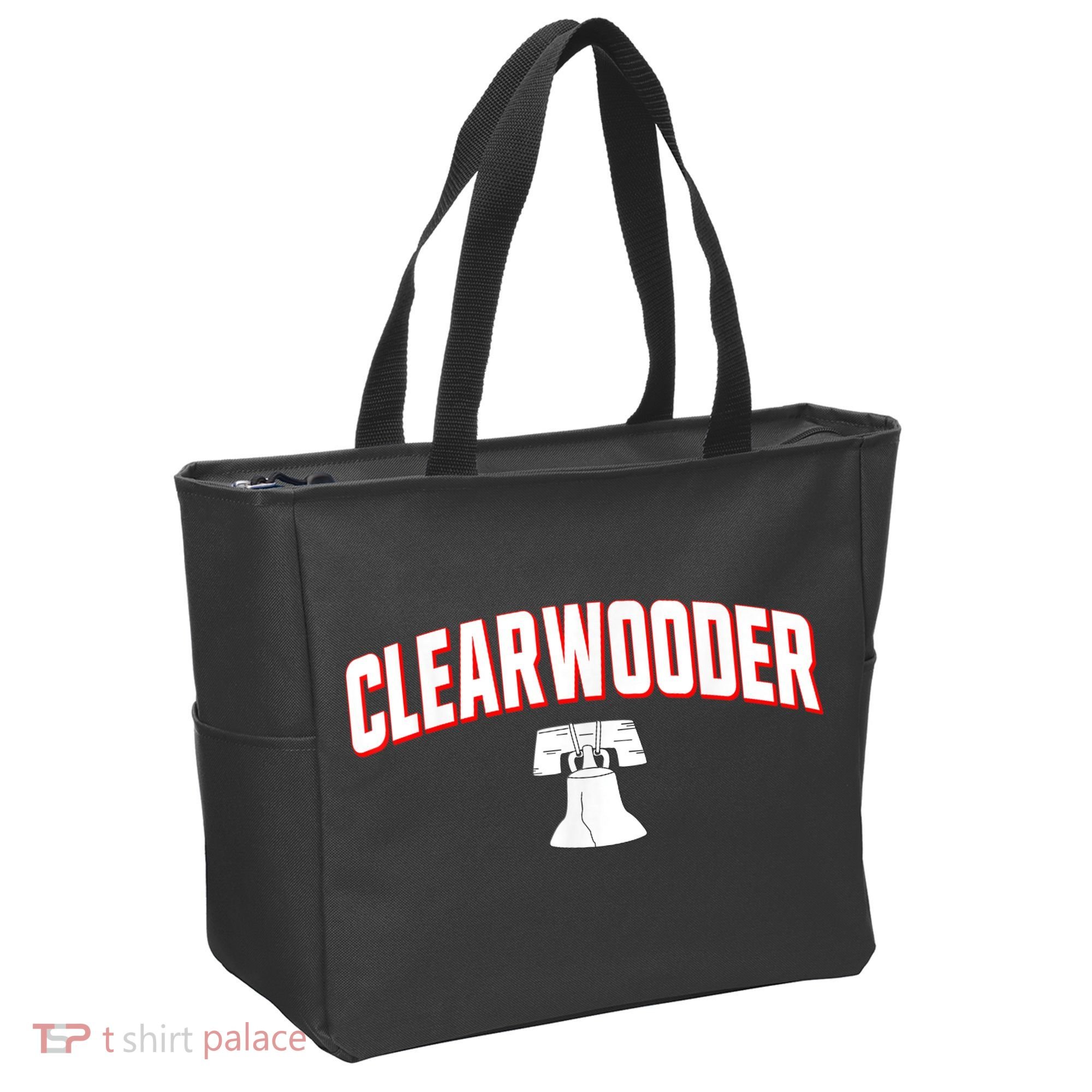 Clearwooder Philly Funny Baseball Tee Clearwater FL Spring Tote Bag