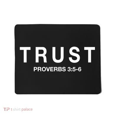 Cool Proverbs For Christians Proverbs 3:56 About Trust Mousepad