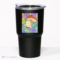 Chief Psychedelic Frog Toad Holding Trippy Mushroom Tumbler thumb 0