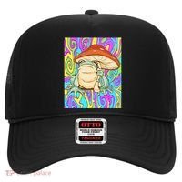 Chief Psychedelic Frog Toad Holding Trippy Mushroom Hat thumb 0