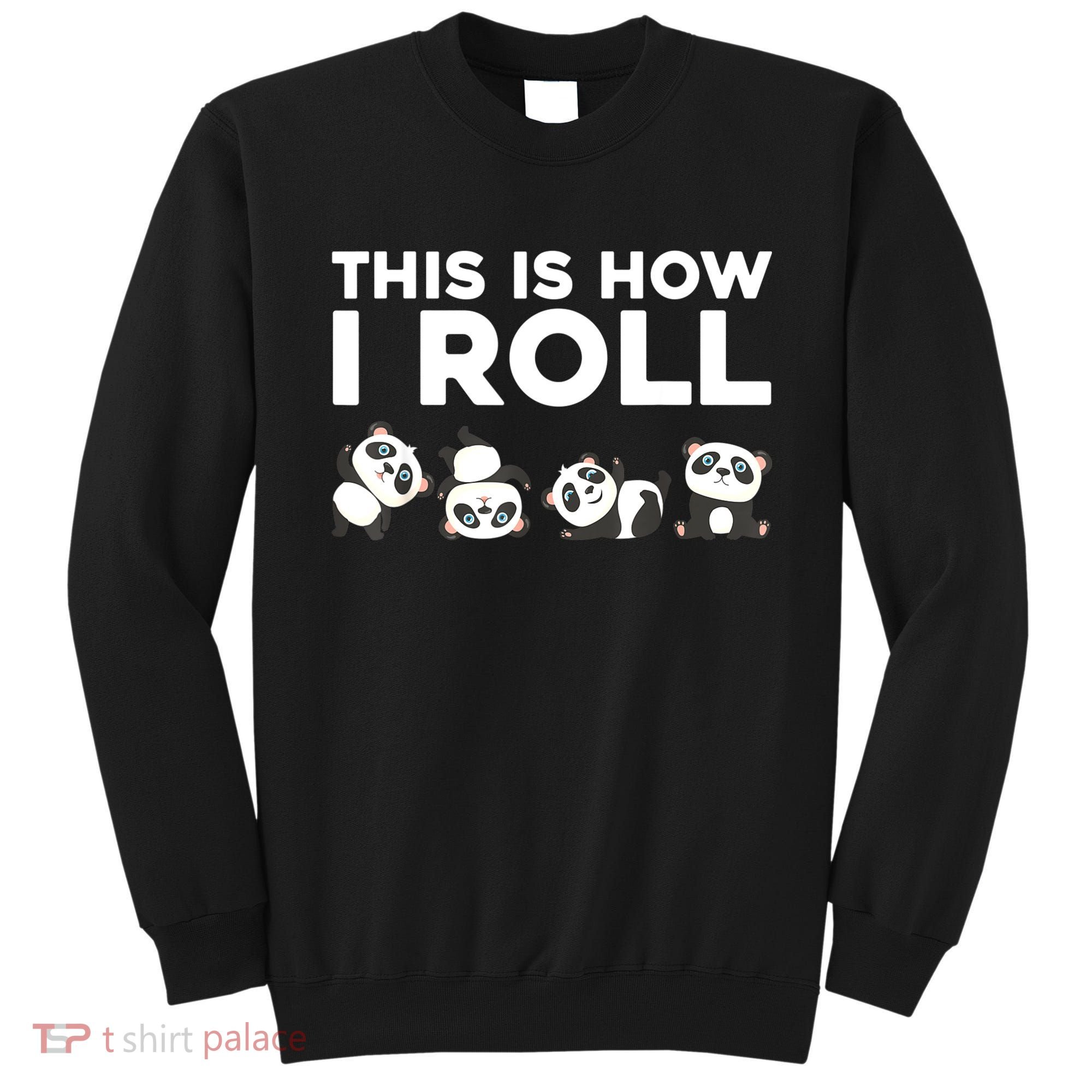 Cool Panda For Women Panda Bear Lovers Animal Zoo Pandas Sweatshirt