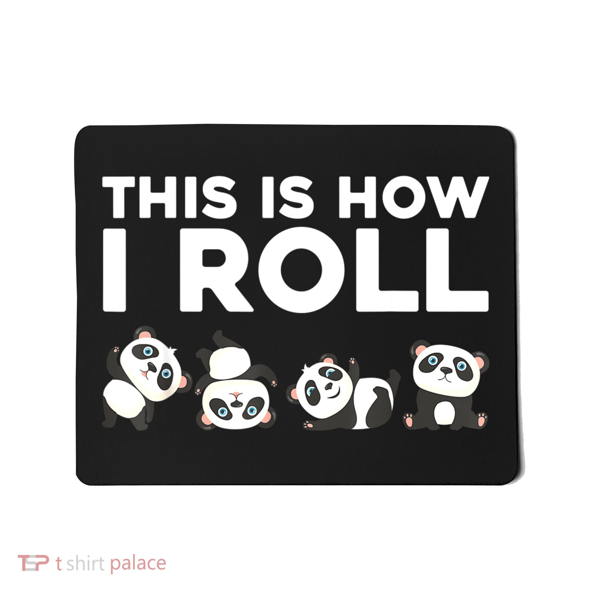 Cool Panda For Women Panda Bear Lovers Animal Zoo Pandas Mousepad