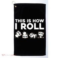 Cool Panda For Women Panda Bear Lovers Animal Zoo Pandas Golf Towel thumb 0