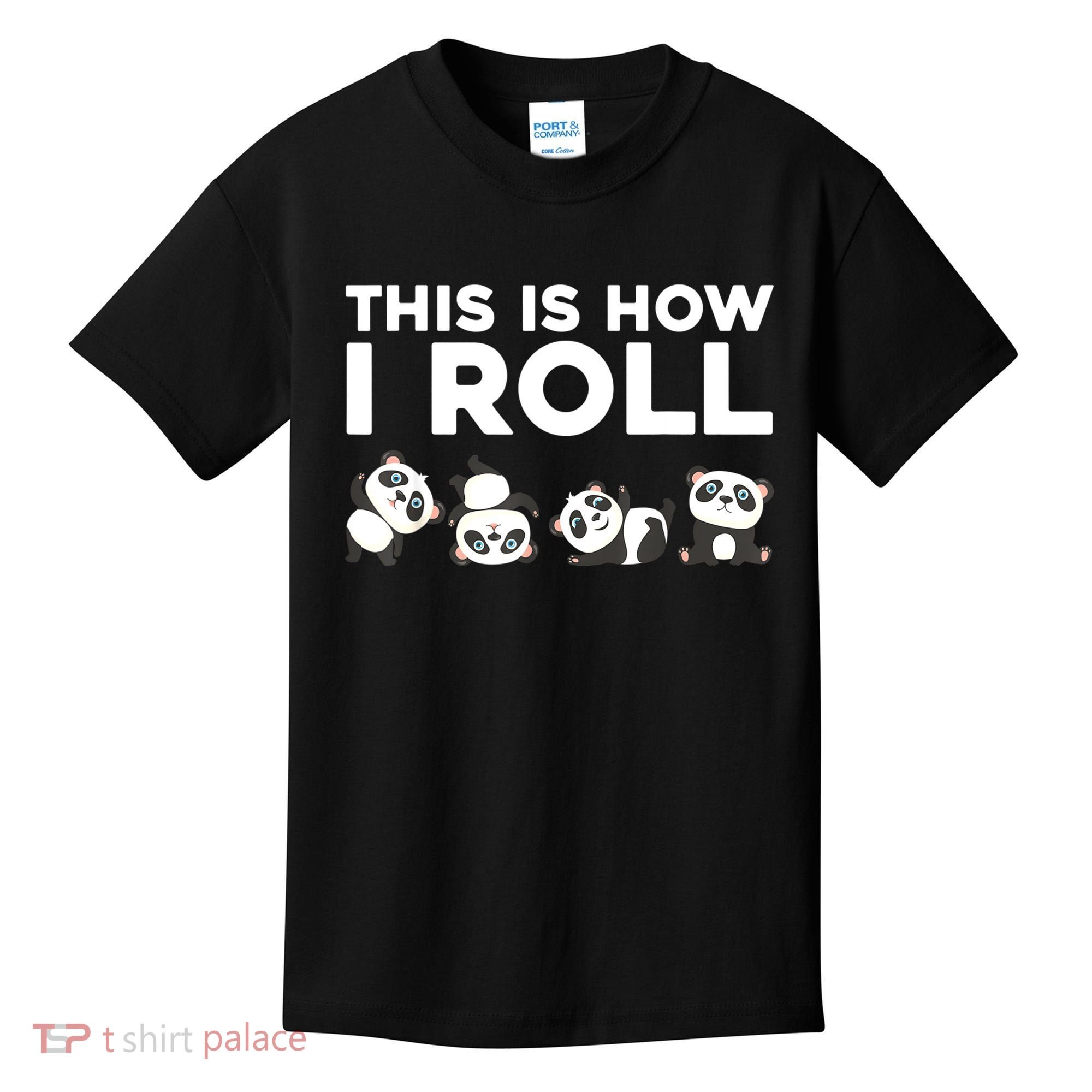 Cool Panda For Women Panda Bear Lovers Animal Zoo Pandas Kids T-Shirt