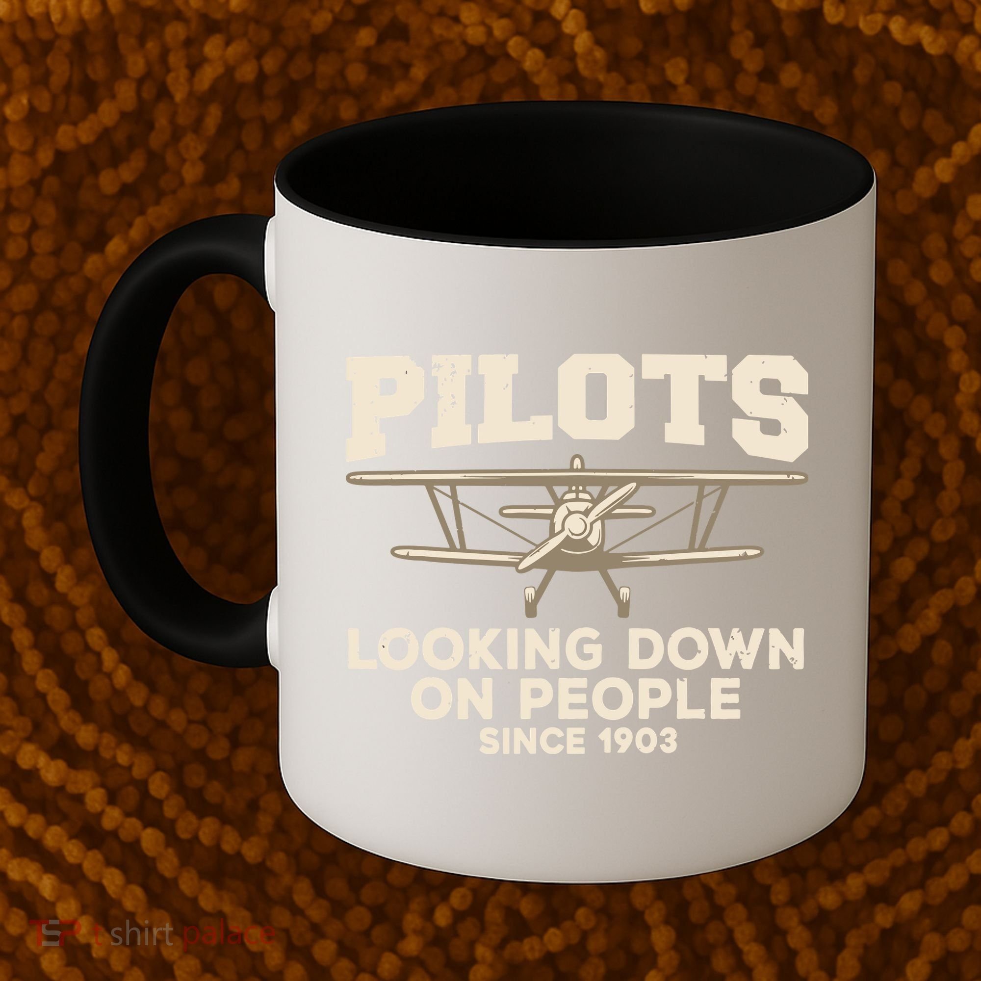 Cool Pilot For Men Women Aircraft Pilot Airplane Flying Coffee Mug