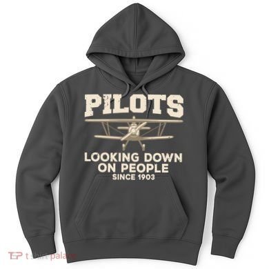 Cool Pilot For Men Women Aircraft Pilot Airplane Flying Hoodie