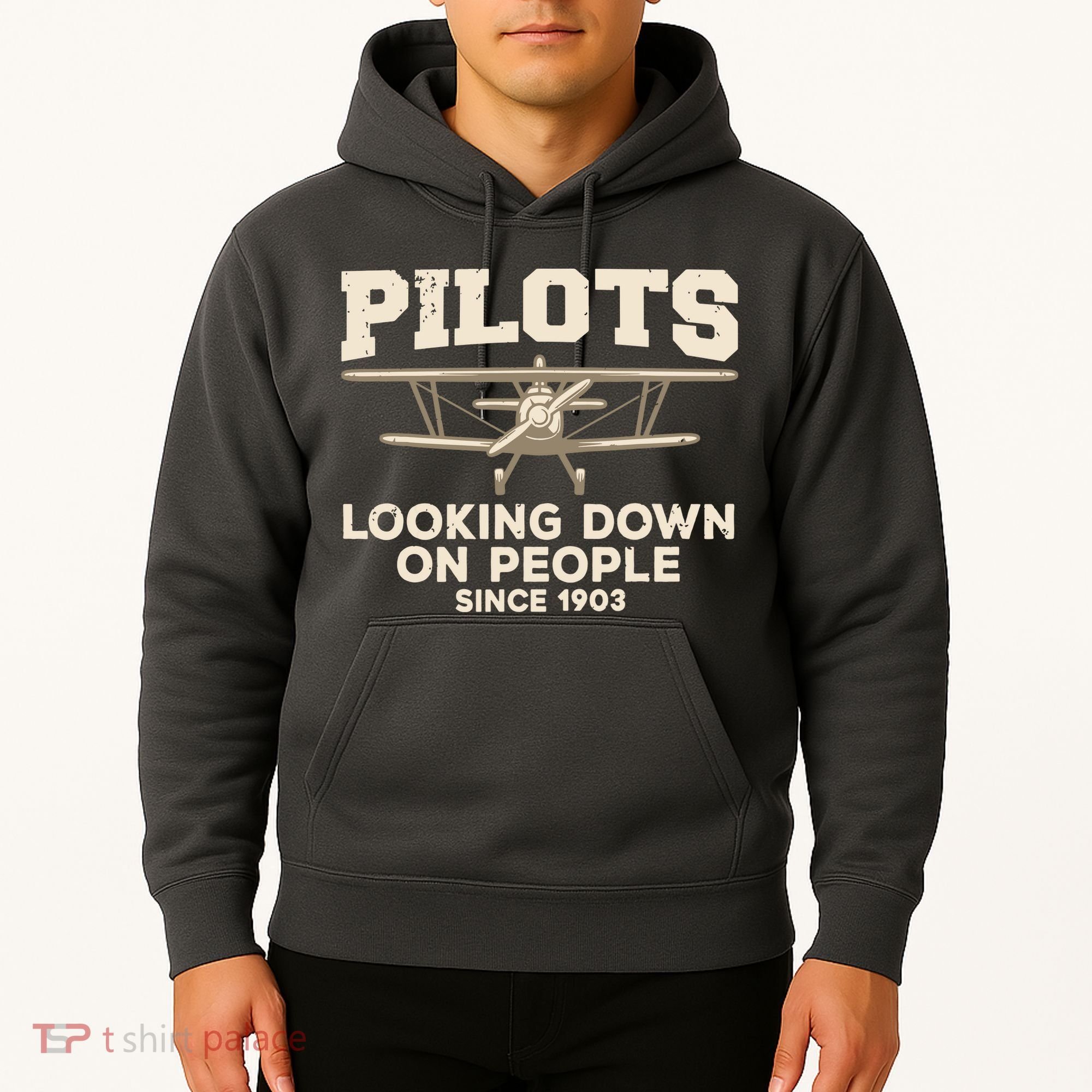 Cool Pilot For Men Women Aircraft Pilot Airplane Flying Hoodie