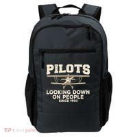 Cool Pilot For Men Women Aircraft Pilot Airplane Flying Backpack thumb 0