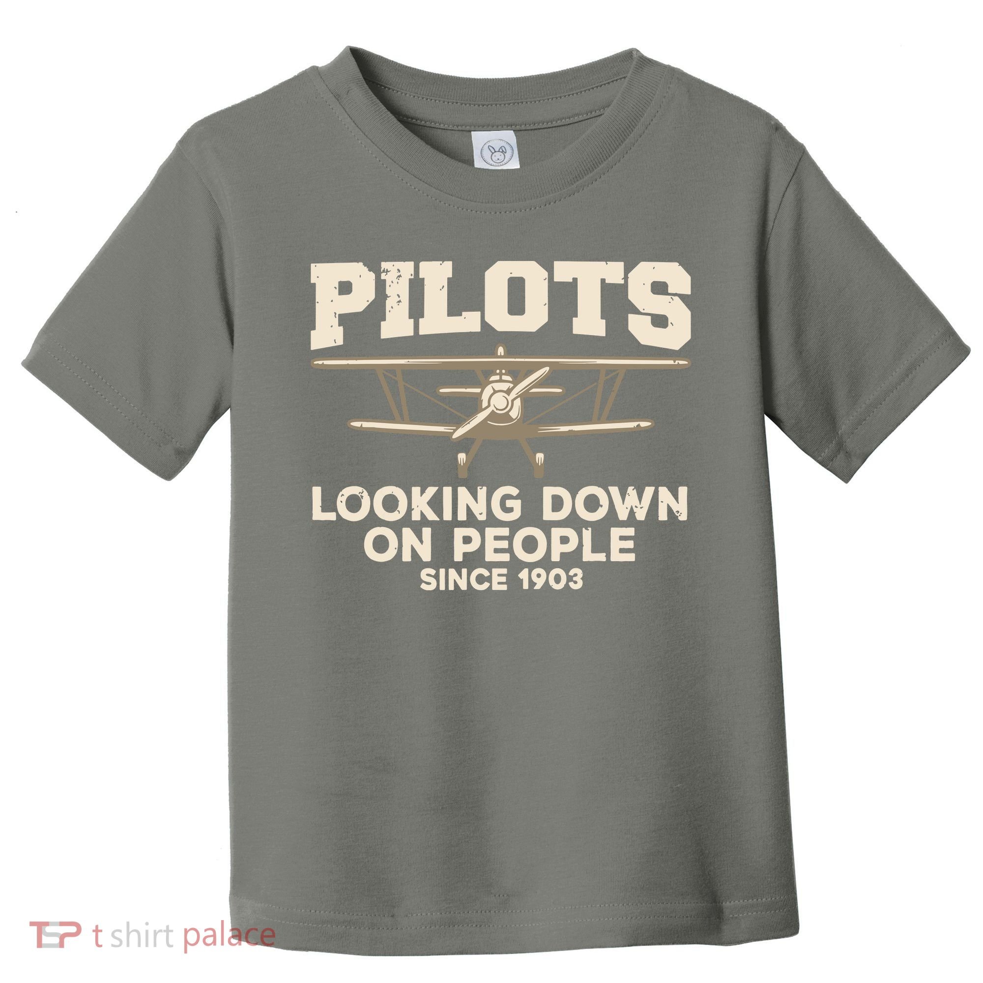 Cool Pilot For Men Women Aircraft Pilot Airplane Flying Toddler T-Shirt