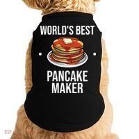 Cool Pancake For Men Women Pancake Maker Breakfast Food Cake Doggie Tank thumb 0