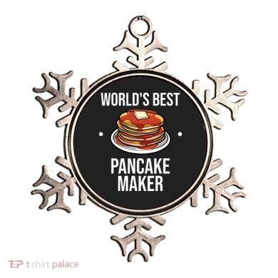 Cool Pancake For Men Women Pancake Maker Breakfast Food Cake Ornament