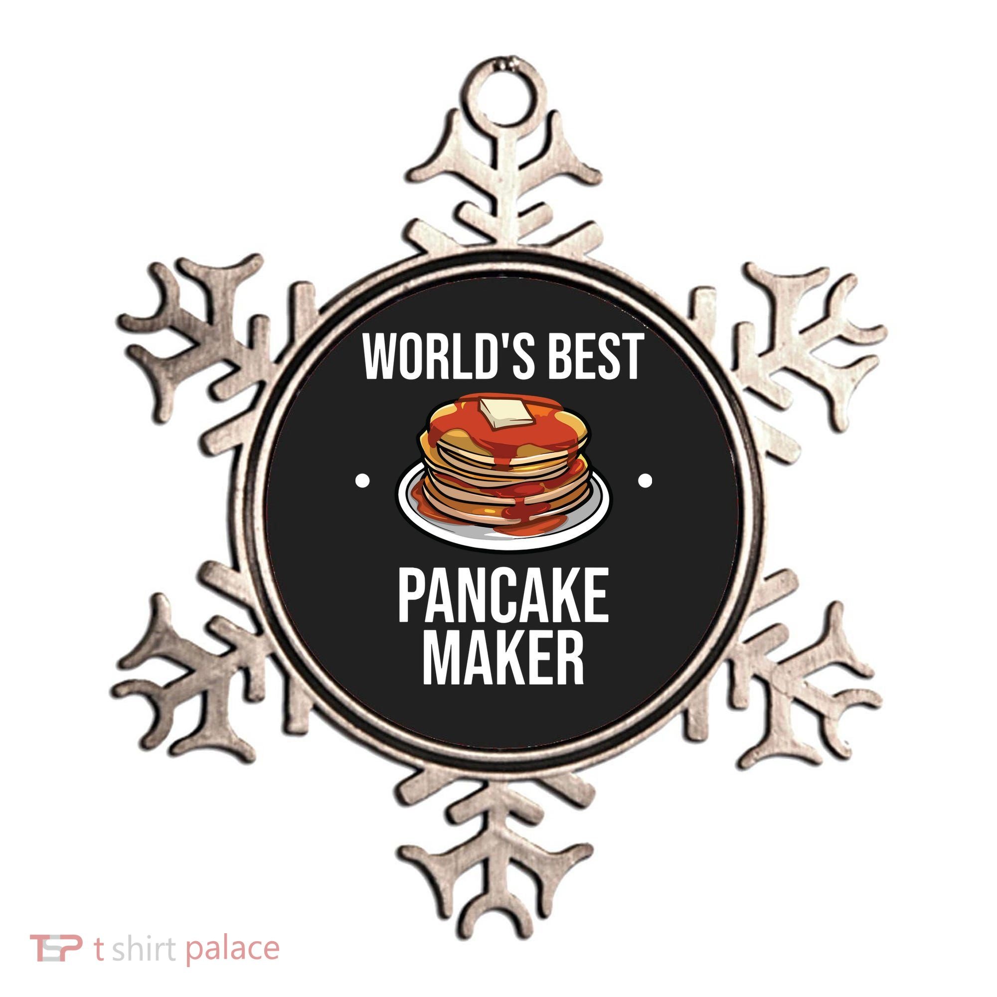 Cool Pancake For Men Women Pancake Maker Breakfast Food Cake Ornament