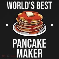 Cool Pancake For Men Women Pancake Maker Breakfast Food Cake Ornament thumb 1