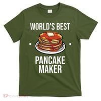 Cool Pancake For Men Women Pancake Maker Breakfast Food Cake T-Shirt thumb 0