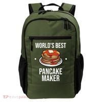 Cool Pancake For Men Women Pancake Maker Breakfast Food Cake Backpack thumb 0