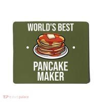 Cool Pancake For Men Women Pancake Maker Breakfast Food Cake Mousepad thumb 0