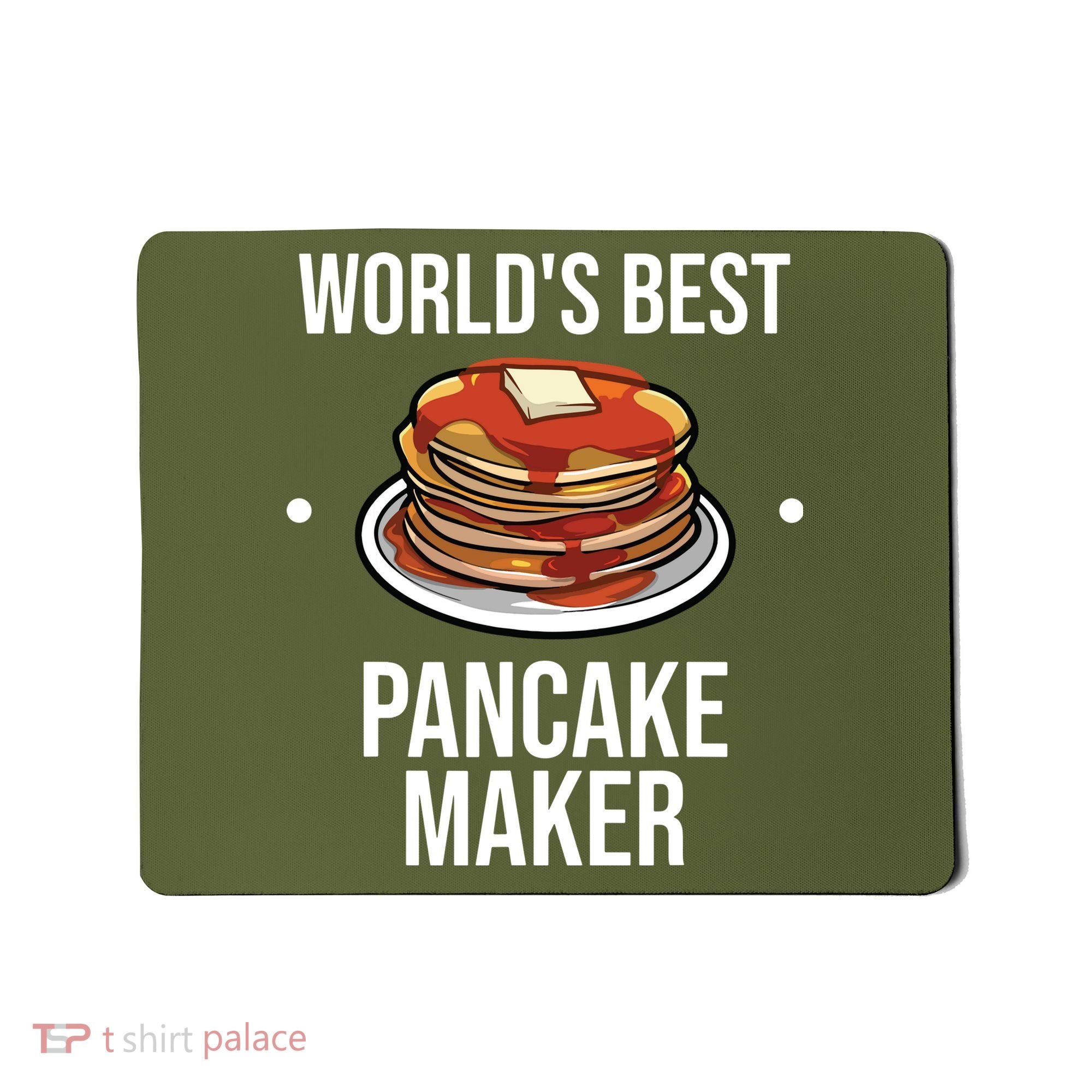 Cool Pancake For Men Women Pancake Maker Breakfast Food Cake Mousepad
