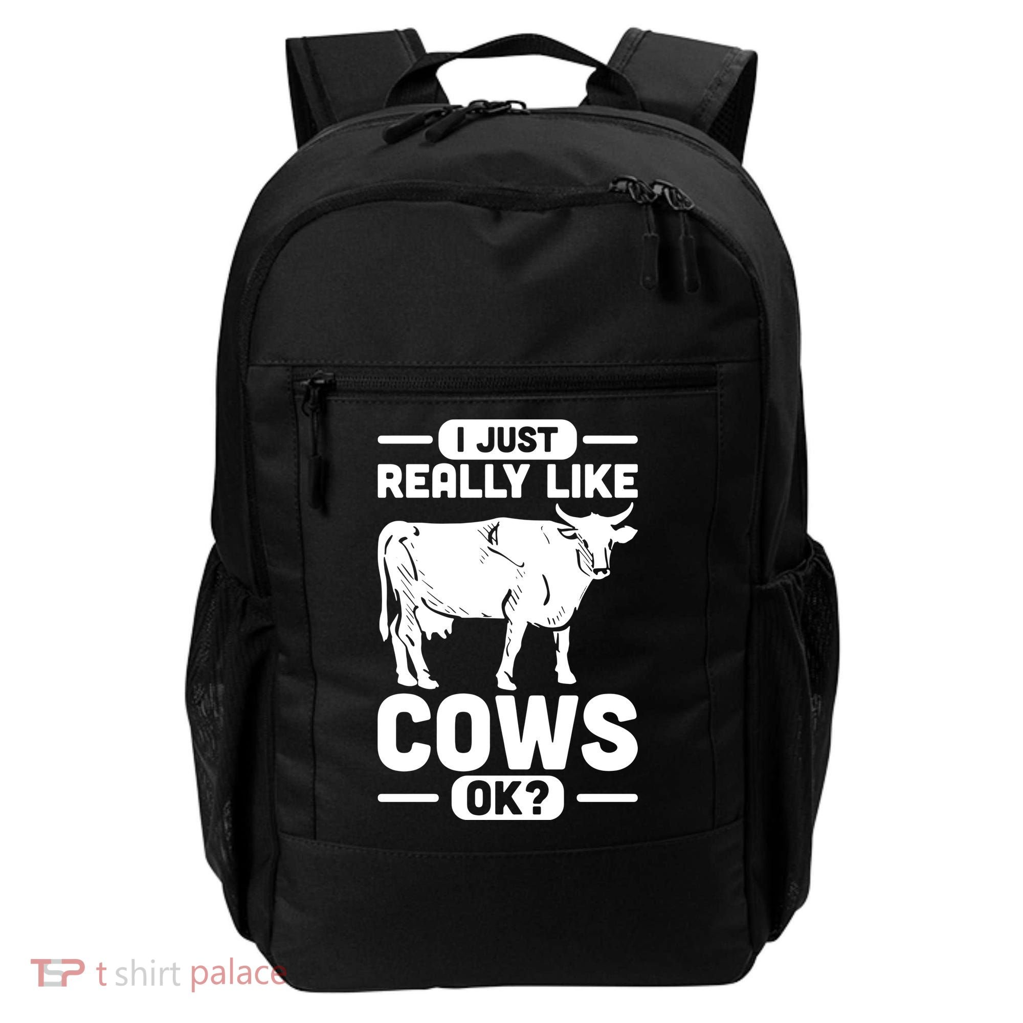 Cow Pet Farm Animal Cows Backpack
