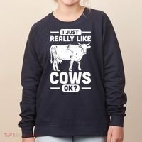 Cow Pet Farm Animal Cows Women's Sweatshirt thumb 0