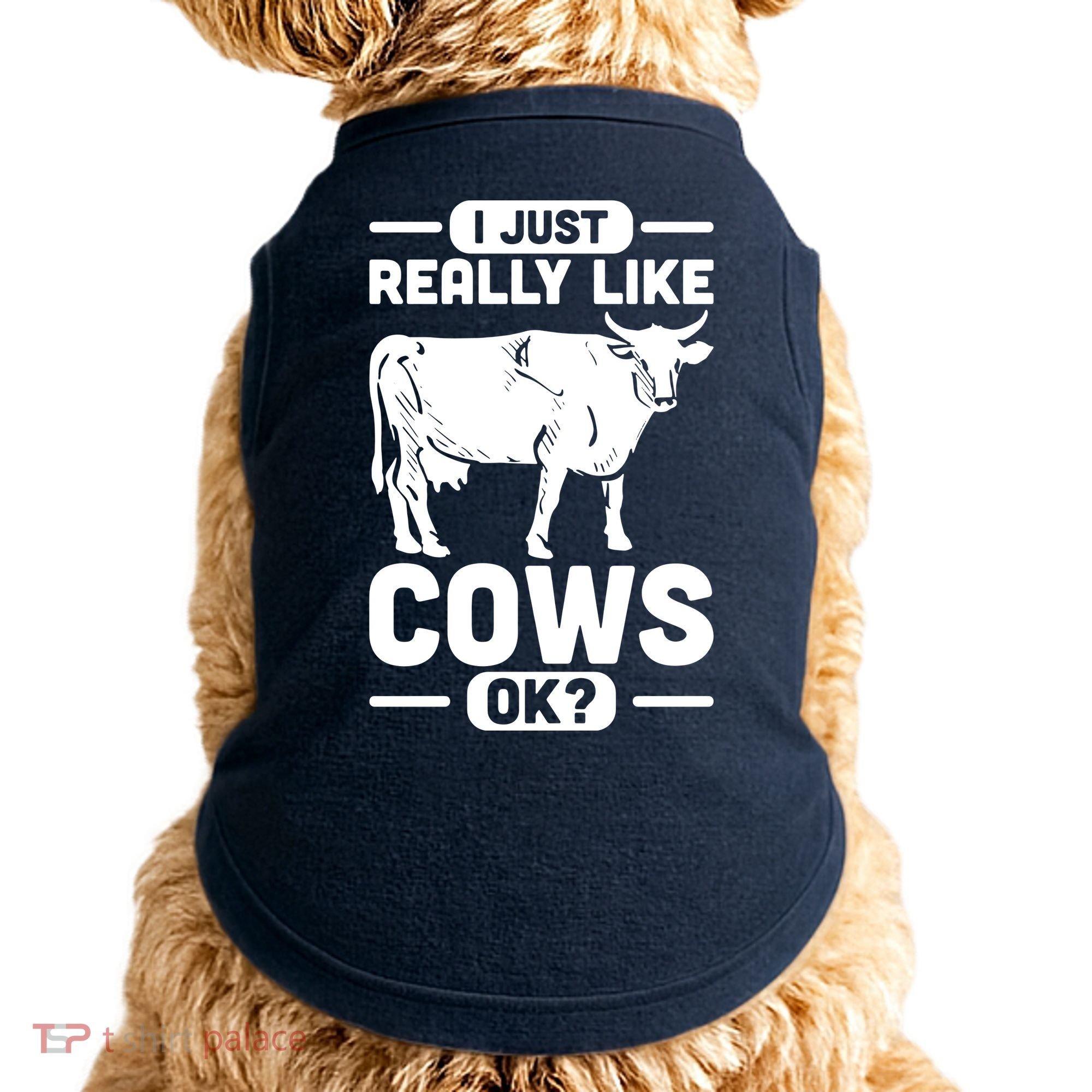 Cow Pet Farm Animal Cows Doggie Tank