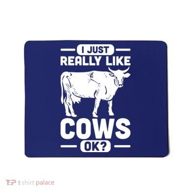 Cow Pet Farm Animal Cows Mousepad