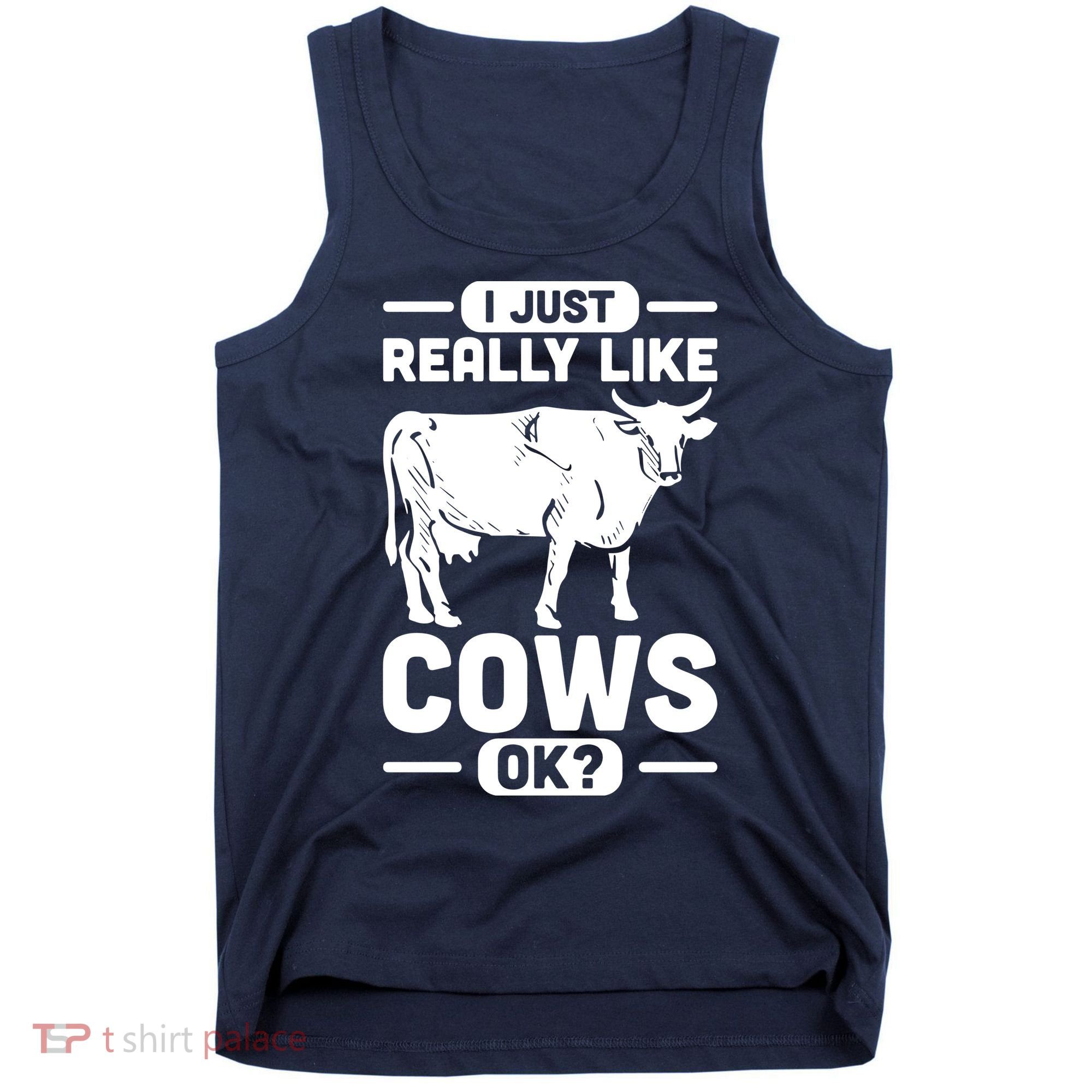 Cow Pet Farm Animal Cows Tank Top