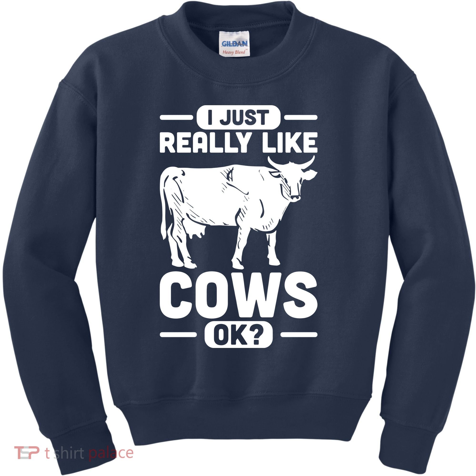 Cow Pet Farm Animal Cows Kids Sweatshirt